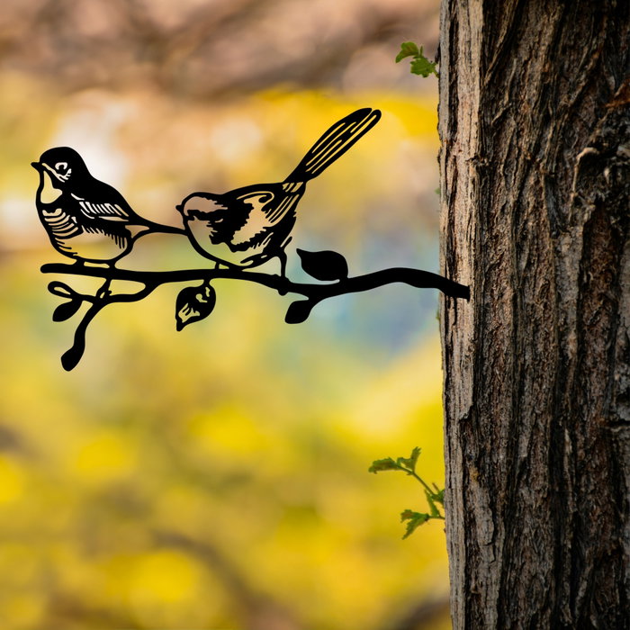 Aberto Design Bird On The Branch 04 - Negro